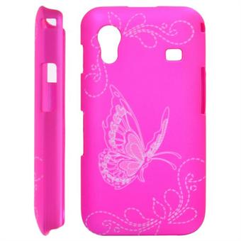 Samsung Galaxy ACE Butterfly -kuori (Hot pink)