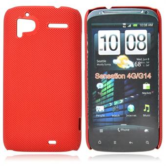 Yksinkertainen HTC Sensation -kuori (punainen)