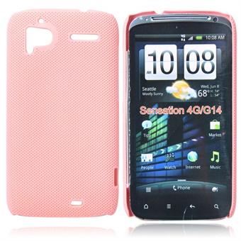 Yksinkertainen HTC Sensation -kuori (vaaleanpunainen)
