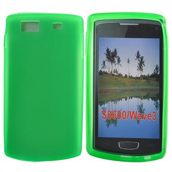 Samsung Wave 3 silikoni (vihreä)