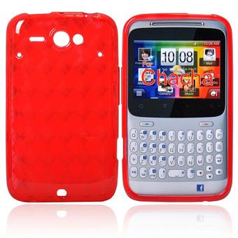 Silikonikotelo HTC Cha Challe (punainen)