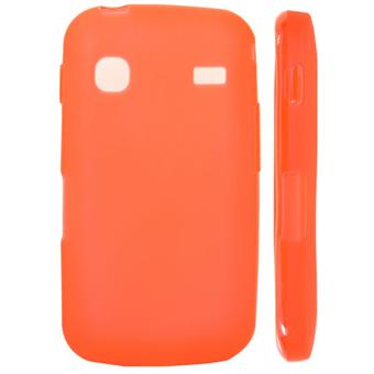 Samsung Galaxy Gio Hard Silicone (oranssi)
