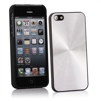 Alumiinikuori iPhone 5 / iPhone 5S / iPhone SE 2013:lle (hopea)
