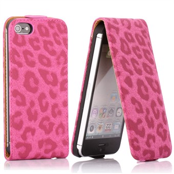 Tiger Dots iPhone 5 / iPhone 5S / iPhone SE 2013 -kotelo (vaaleanpunainen)
