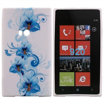 Motif-silikonisuoja Lumia 920:lle (Blue Flow)