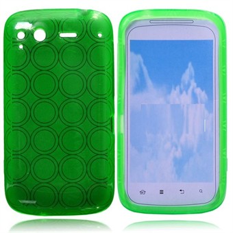 HTC Salsa C510 silikonikuori (vihreä)