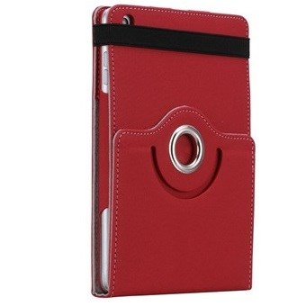 Monitoiminen 360-kotelo iPad Mini 1/2/3/4 (punainen)