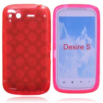 HTC Desire S TPU Gel Case (vaaleanpunainen)