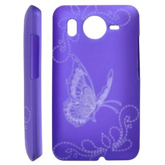 HTC Desire HD Butterfly -kuori (violetti)