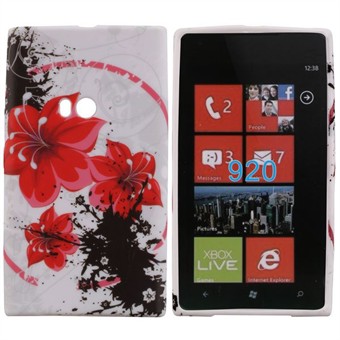 Motif-silikonisuoja Lumia 920:lle (kukka)