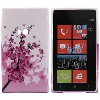 Motif silikonikuori Lumia 920:lle (violetti)