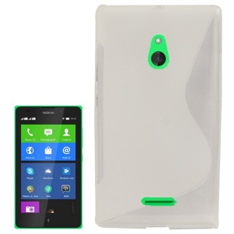 S-Line silikonikuori - Nokia XL (kirkas)