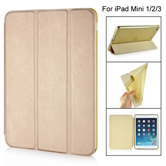 Ohut taitettava suojus iPad Mini 1/2/3 - kultaan