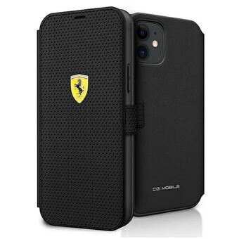 Ferrari iPhone 12 Mini Musta Kirja Rei\'itetty