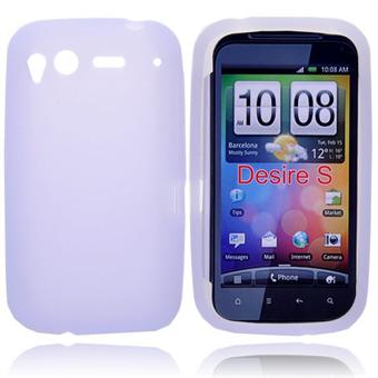 HTC Desire S silikonikuori (valkoinen)