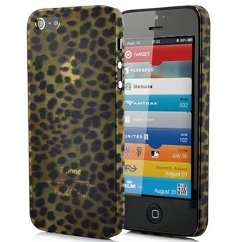 iPhone 5 / iPhone 5S / iPhone SE 2013 - Leopard (vihreä)
