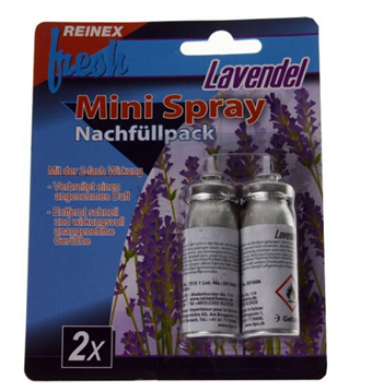 Reinex - Mini Air Freshener Refill - 2 x 10 ml - Laventeli