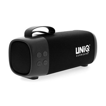 UNIQ Ibiza Bluetooth-kaiutin - MP3 - USB - Radio - AUX - Musta
