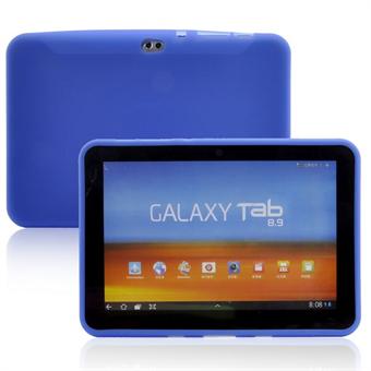 Samsung Galaxy Tab 8.9 pehmeä silikonikuori (sininen)
