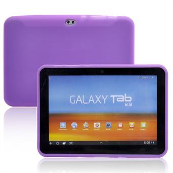 Samsung Galaxy Tab 8.9 pehmeä silikonikuori (violetti)