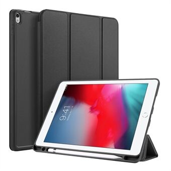 DUX kolminkertainen nahkainen tablet-kotelo kynänpidikkeellä Apple iPad Pro 10.5- iPad Air 2019: lle