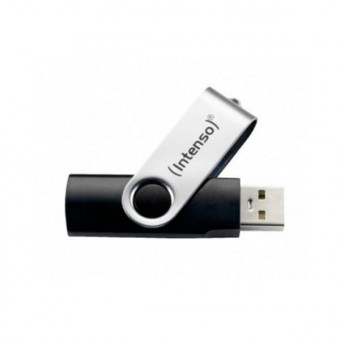 USB-liitäntä 16 Gt hopea / musta