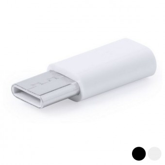 Mikro-USB - USB-C-sovitin 145765 - Väri: Valkoinen