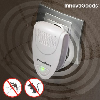 InnovaGoods Mini-jyrsijä ja hyönteisten ultraäänihävittäjä