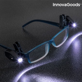 InnovaGoods 360º LED-pidikkeet lasille - 2 kpl