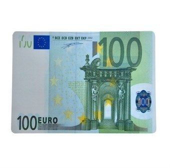EURO-hiirimatto 100 EU-setelillä