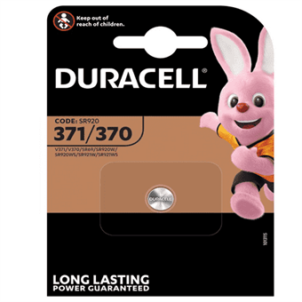 Duracell D371 / D370 - Kellon akku - 1 kpl