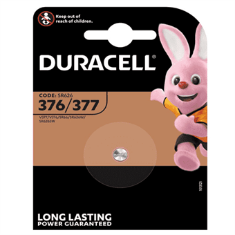 Duracell D376 / D377 - Kellon akku - 1 kpl