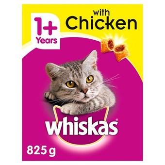Whiskas 1+ Chicken Dry - Kissanruoka - Kissanruoka - 825 g