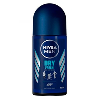 Nivea Men - Roll On -deodorantti - 50 ml - Dry Fresh - 48 tuntia
