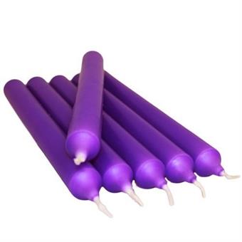 Kattokruunu / illallinen kynttilä - 21 cm - violetti