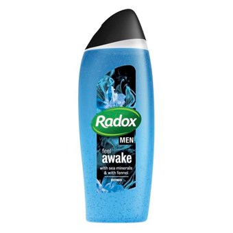 Radox Men 2-in-1 suihkugeeli ja shampoo tuntea hereillä - 250 ml