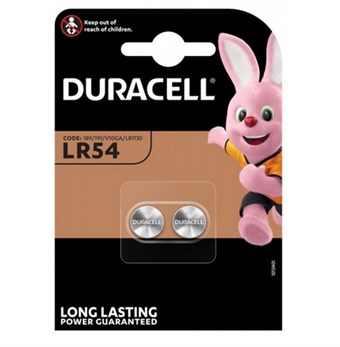 Duracell LR54 - 2 kpl