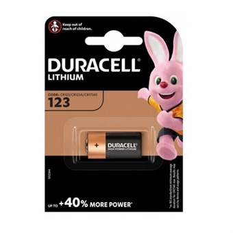 Duracell Lithium DL123A - 1 kpl