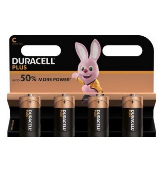 Duracell Plus 100% MN1400 C - 4 kpl