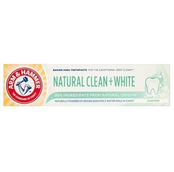 Arm & Hammer Natural Clean -hammastahna - 75 ml