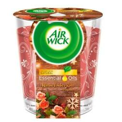 Air Wick -tuoksukynttilä - lämmin meripihkan ruusu - Seasonal Edition