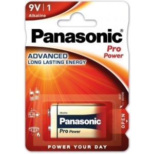 Panasonic Pro Power Alkaline E / 9V akku