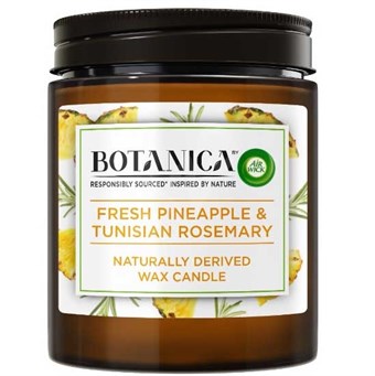 Air Wick - Botanica tuoksukynttilä - ananas ja tunisialainen rosmariini - 205 grammaa