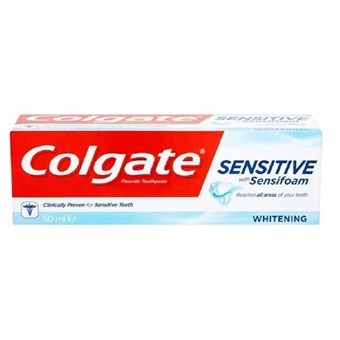 Colgate Sensitive Sensifoam valkaiseva hammastahna - 75 ml