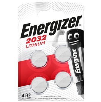 Energizer CR2032 - Litiumakku - 4 kpl - Sopii AirTagiin