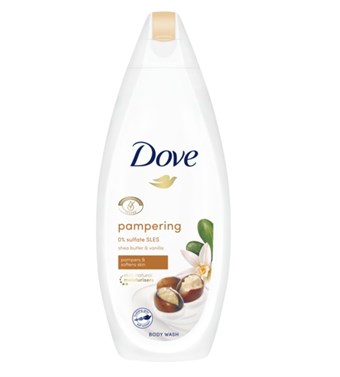 Dove Body Wash - sheavoi ja vanilja - 225 ml