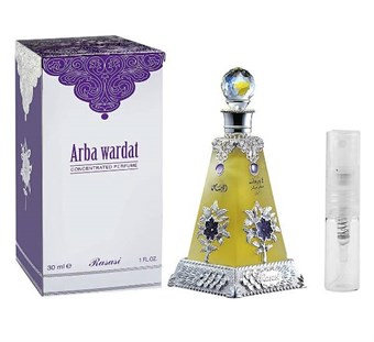 Rasasi Arba Wardat - Eau de Parfum - Tuoksunäyte - 2 ml  