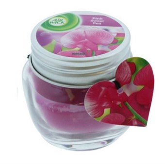 Air Wick tuoksukynttilä - vaaleanpunainen makea herne - 30 grammaa