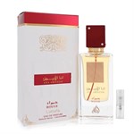 Ana Abiyedh I Am White Rouge by Lattafa - Eau de Parfum - Tuoksunäyte - 2 ml 