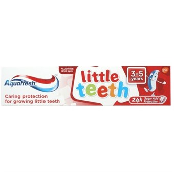 Aquafresh Gentle Mint - Little Teeth - 3-5 vuotta - 50 ml